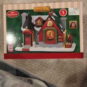 Lemax Christmas Candy Shop with Moose